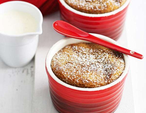 Gluten-Free Cinnamon and Maple Syrup Puddings